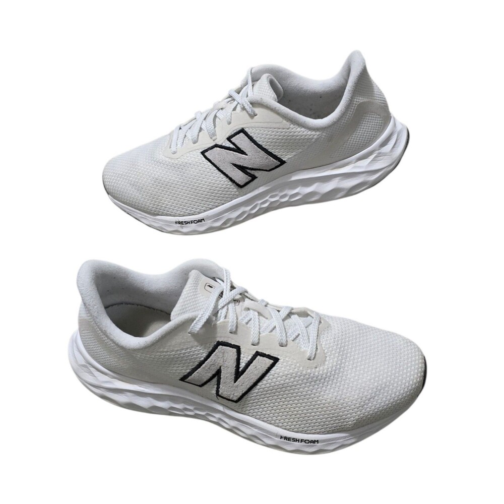 New Balance Fresh Foam Arishi v4 Shoes Mens Size 13 White Black Running Sneakers